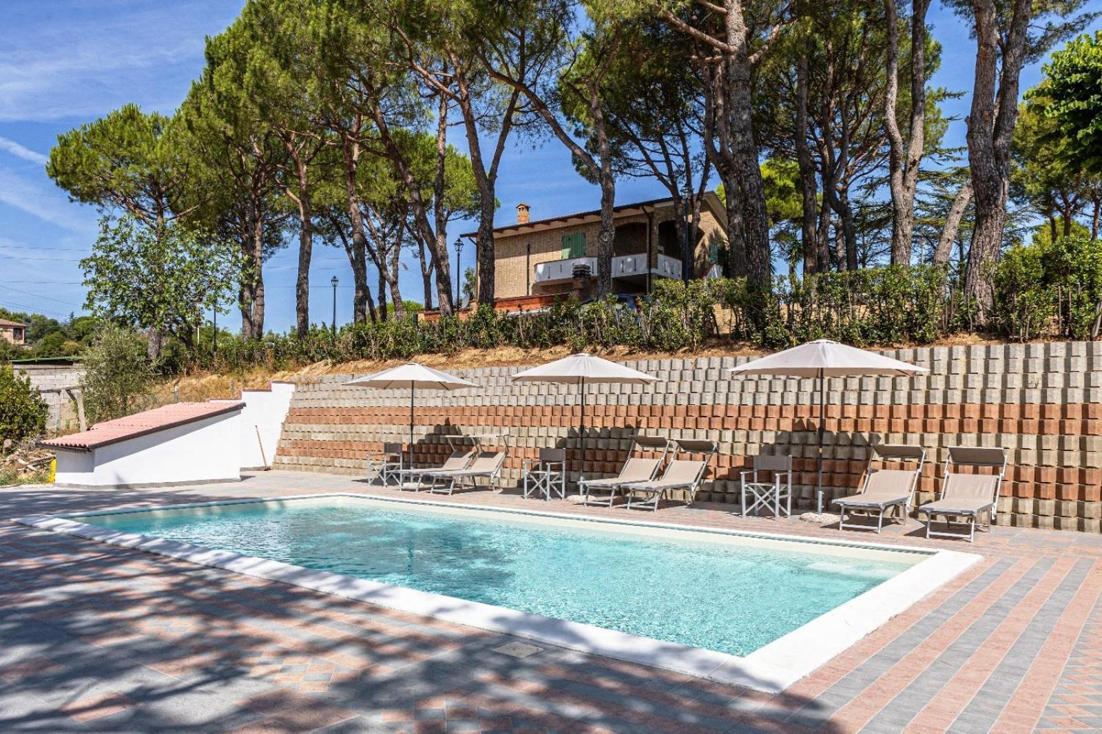 Villa Lucilla - B&B Rooms And Pool Potenza Picena Buitenkant foto