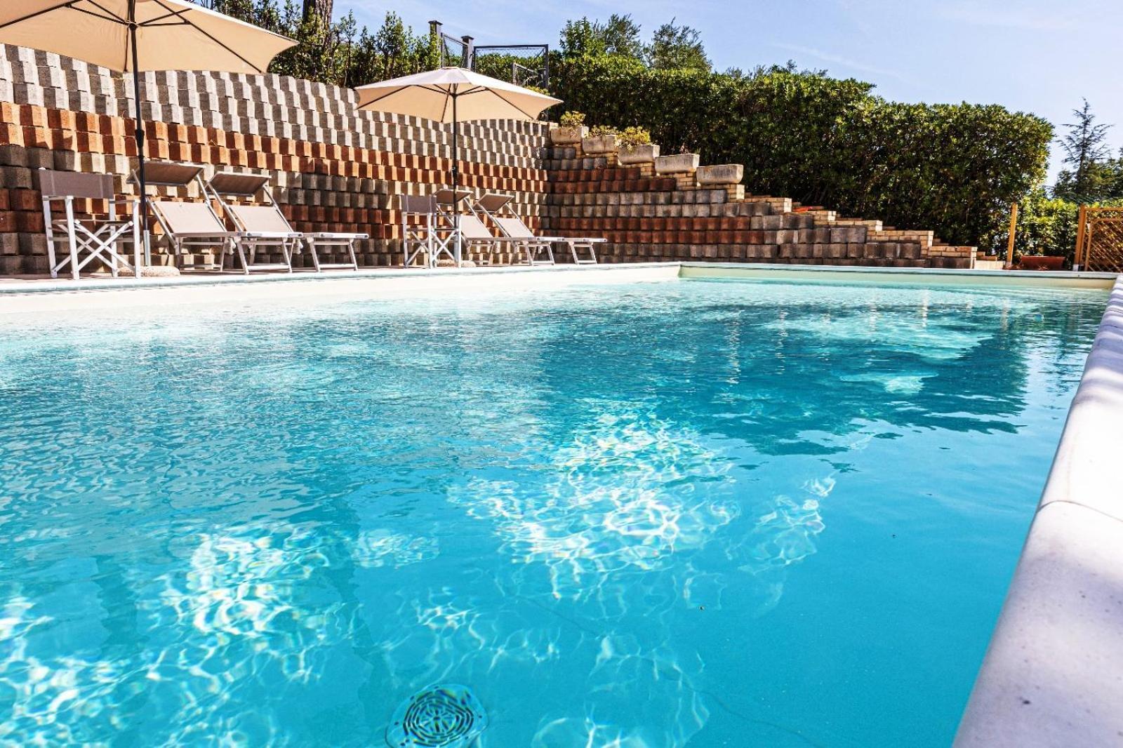 Villa Lucilla - B&B Rooms And Pool Potenza Picena Buitenkant foto